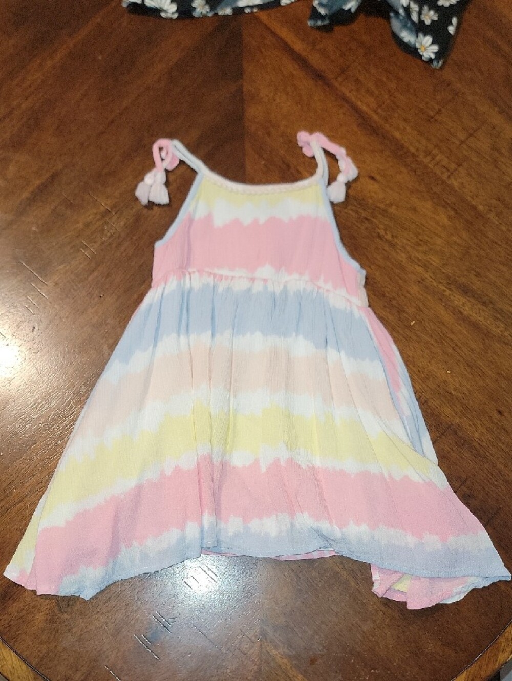 Lot 13 2T Toddler Girl Sundresses, Romper, Set, And Denim Vest Cat&Jack,Old Navy - Picture 7 of 14